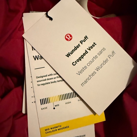 Red Puffer Vest - Picture 3 of 8